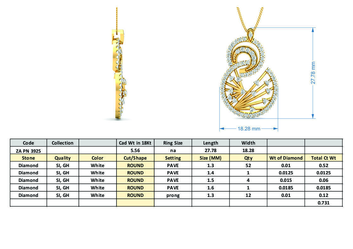 36 Women pendant-earrings set 3dm stl render detail 3D print model_26