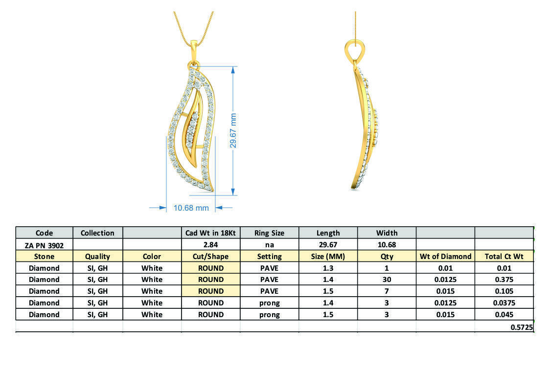 36 Women pendant-earrings set 3dm stl render detail 3D print model_51