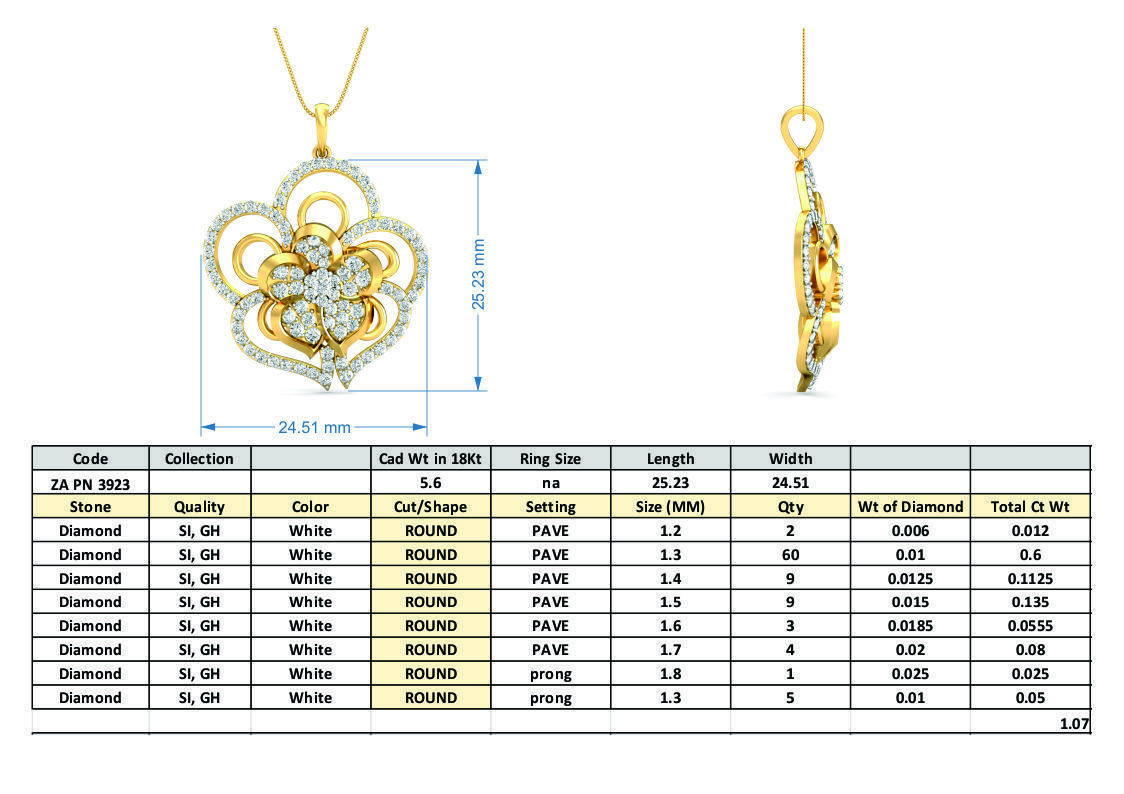 36 Women pendant-earrings set 3dm stl render detail 3D print model_28