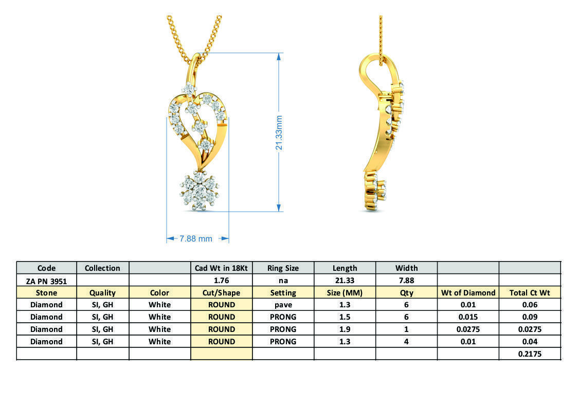 36 Women pendant-earrings set 3dm stl render detail 3D print model_4