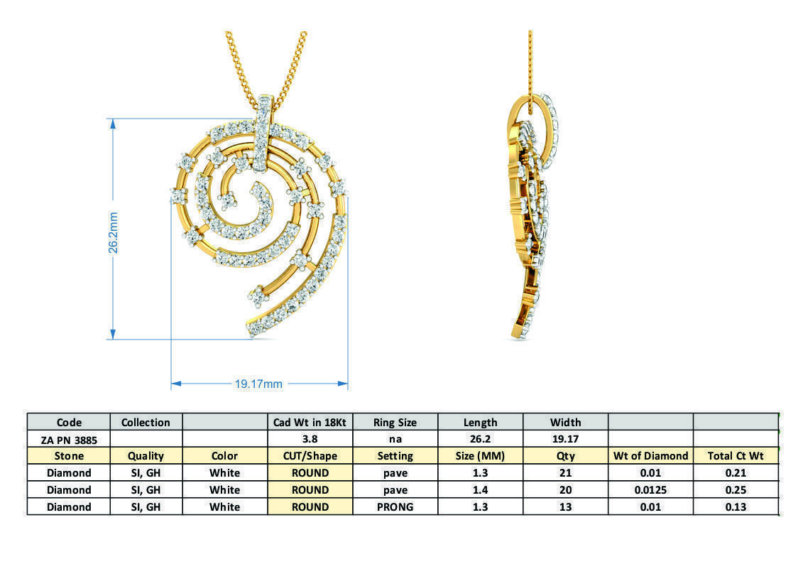 36 Women pendant-earrings set 3dm stl render detail 3D print model_66