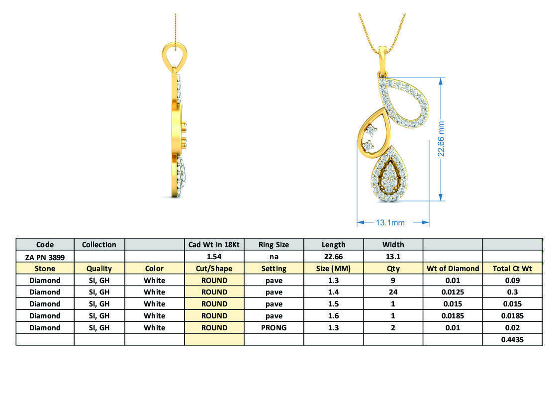 36 Women pendant-earrings set 3dm stl render detail 3D print model_56