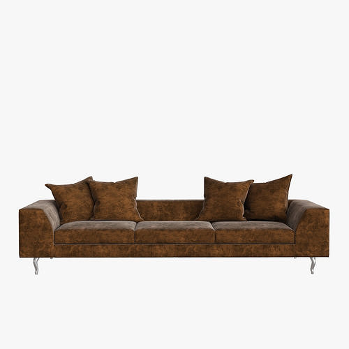ZLiq Doubel Seater sofa by Marcel Wanders 3D model