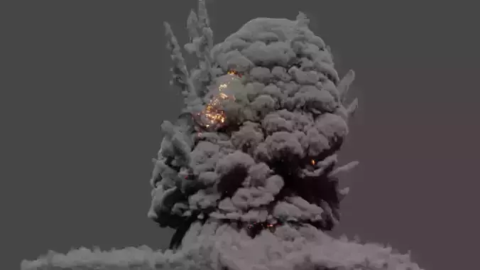 Volcano Explosion
