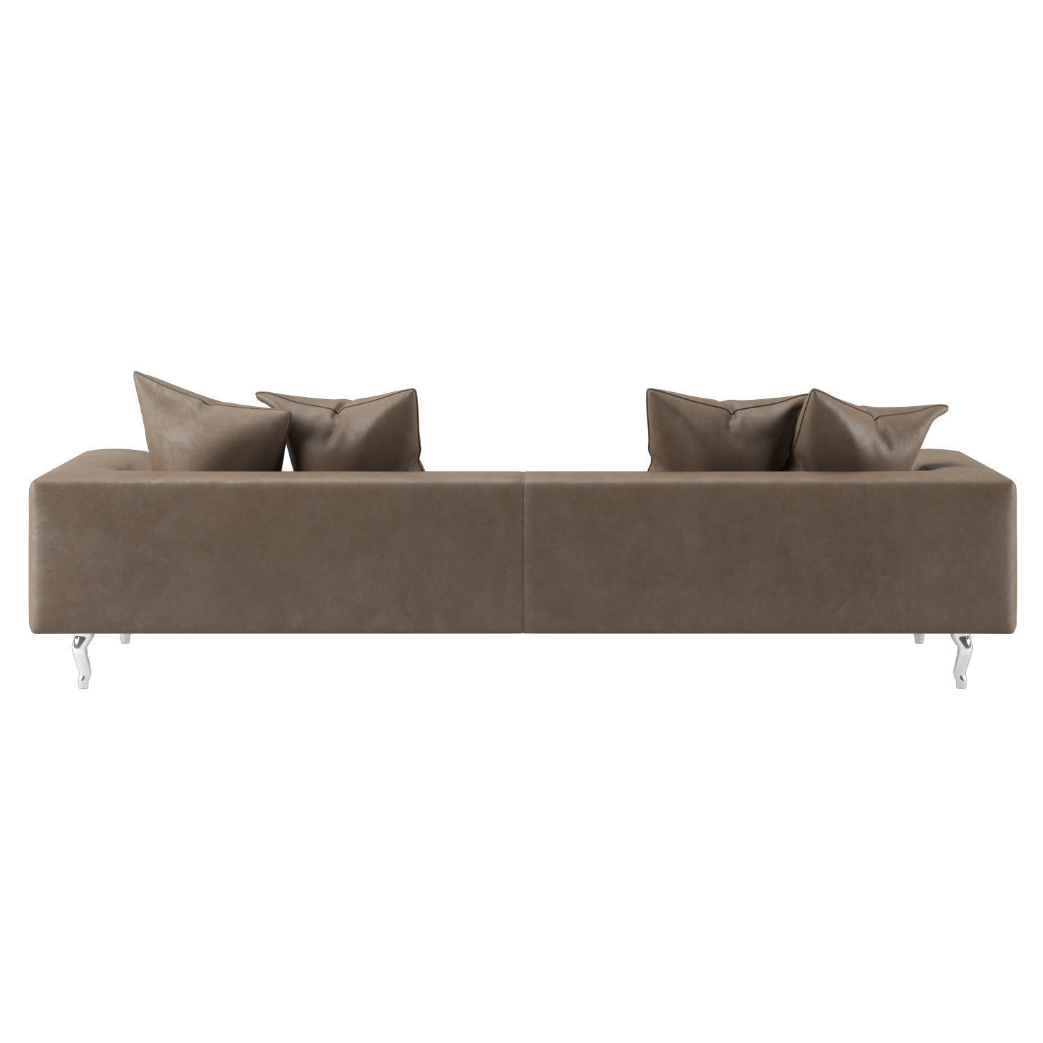 ZLiq Doubel Seater leather sofa by Marcel Wanders  3D model_7