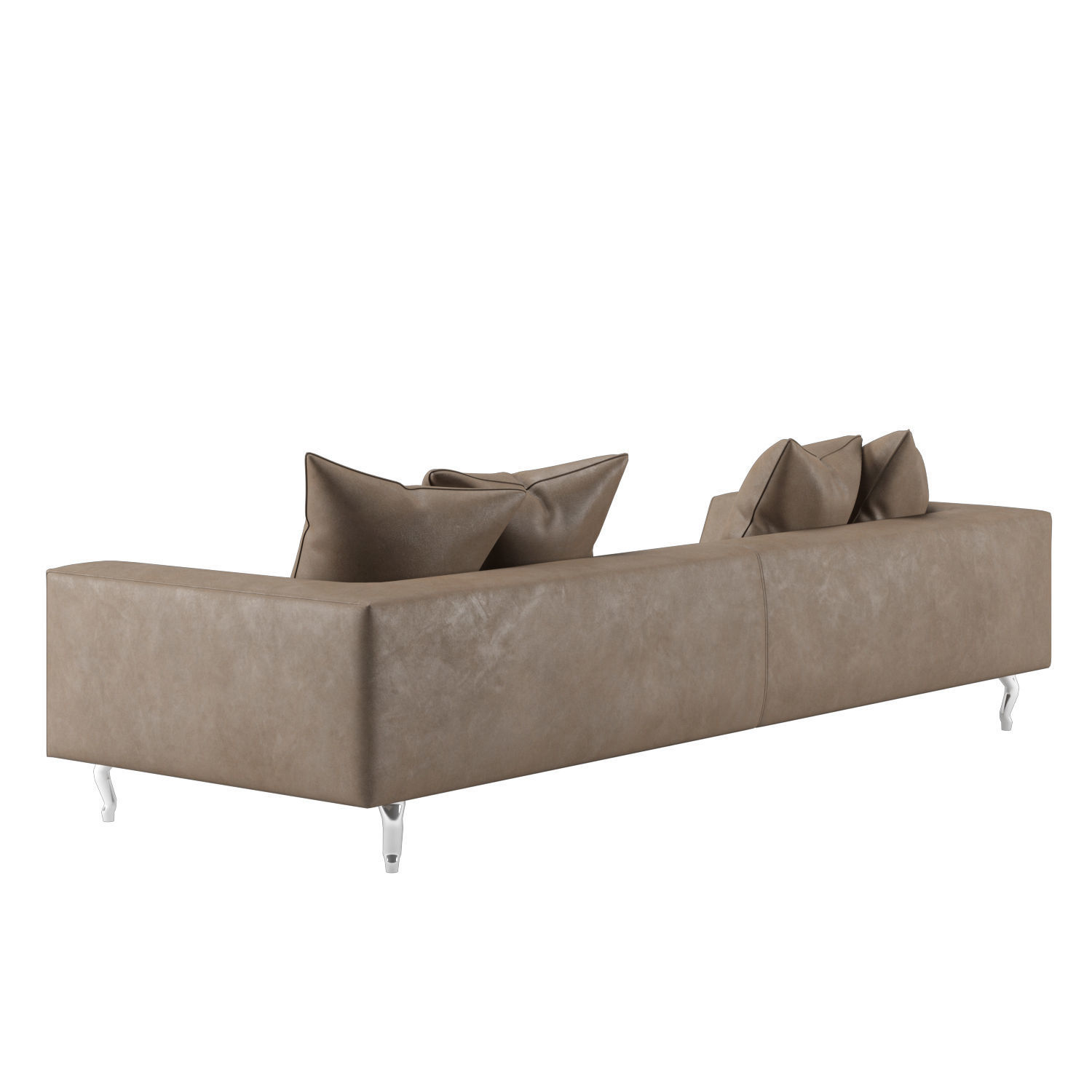 ZLiq Doubel Seater leather sofa by Marcel Wanders  3D model_9