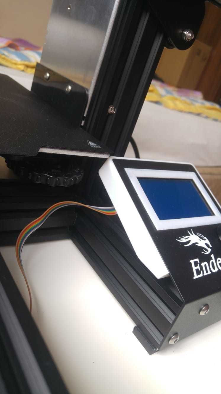 Creality Ender 3D Printer Screen Cover 3D print model_12