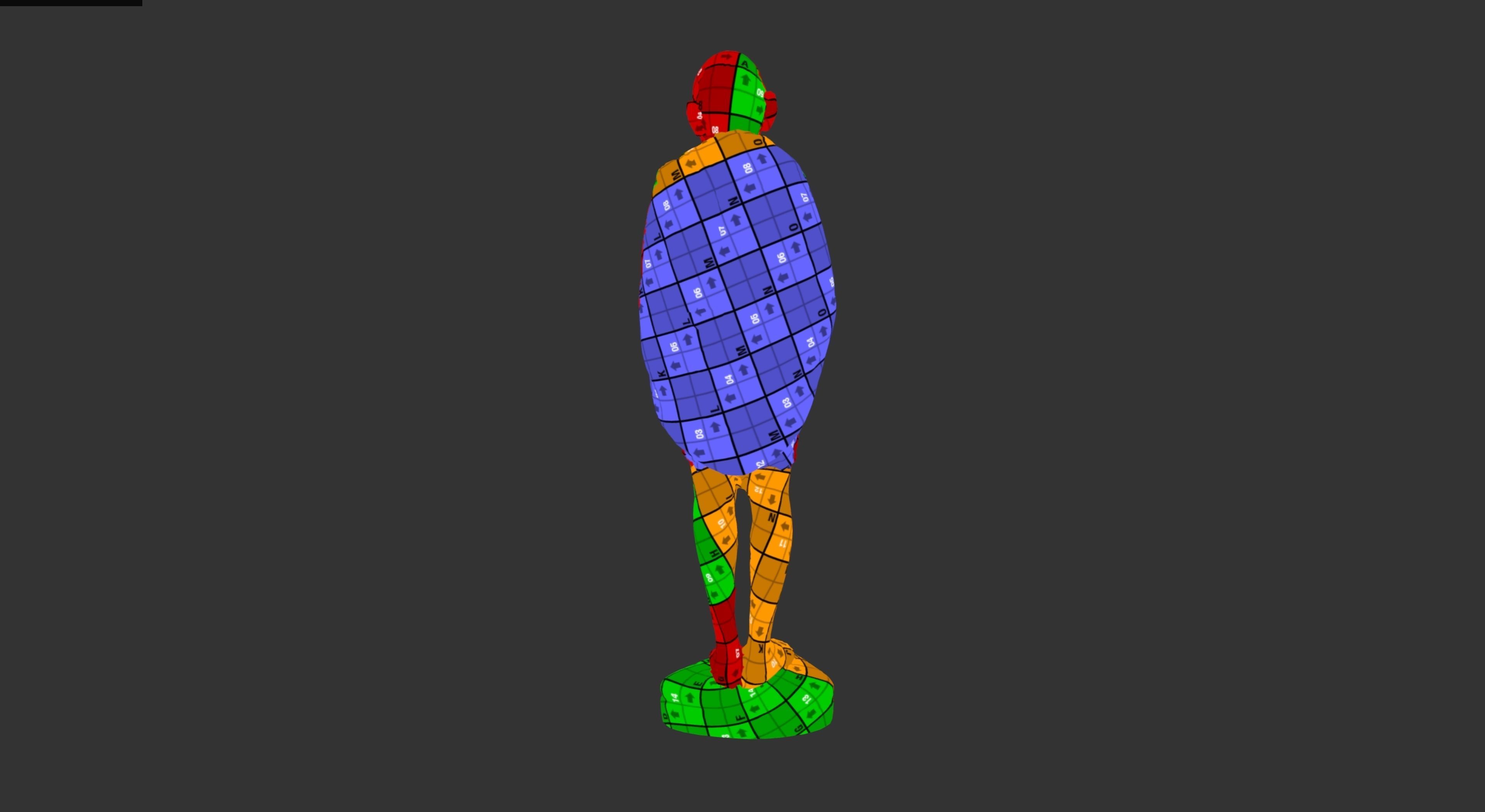 Ivory Gandhi v3 Low-poly 3D model_33