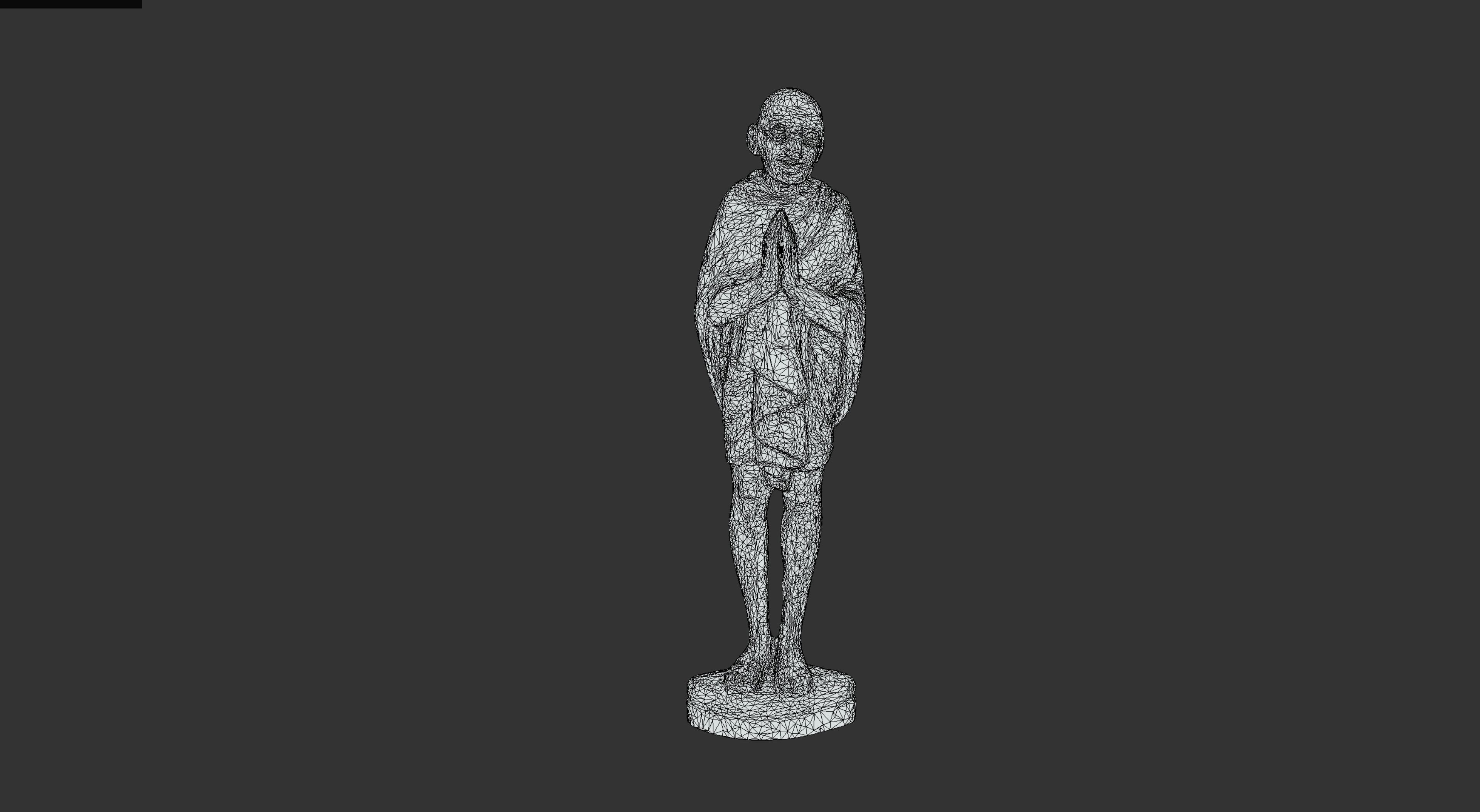 Ivory Gandhi v3 Low-poly 3D model_25