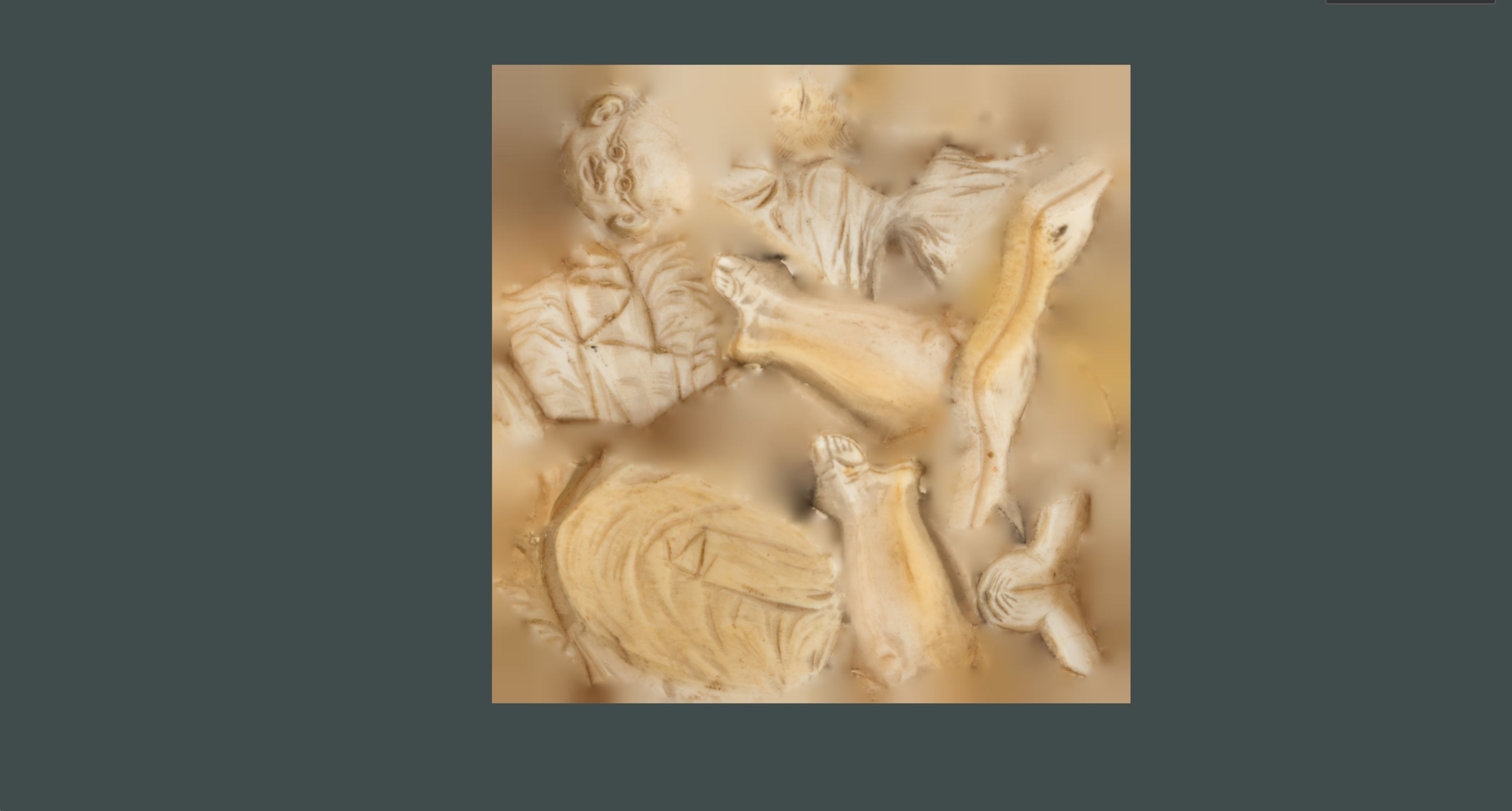 Ivory Gandhi v3 Low-poly 3D model_35