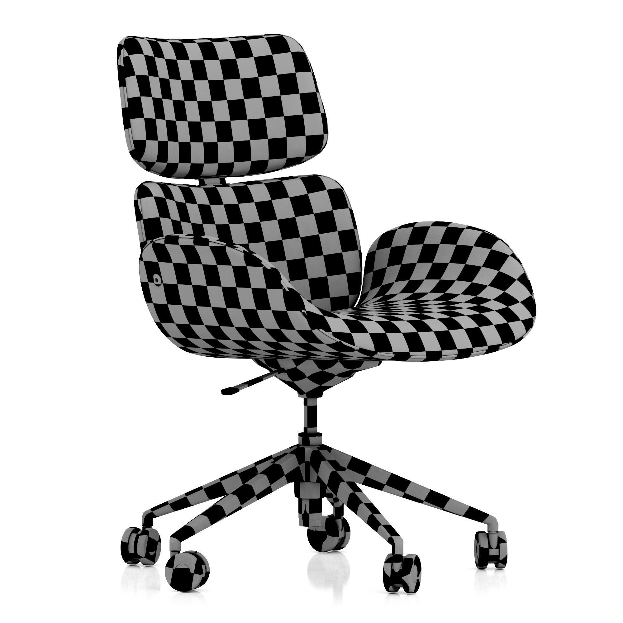 Roche Bobois CENTO OFFICE ARMCHAIR 3D model CGTrader