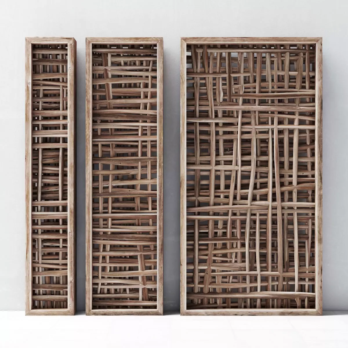 Branch decor frame 3D model