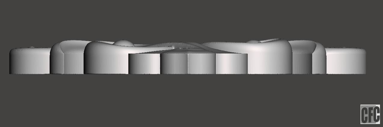 WoodCarving detail - 3d model for CNC - WCCFC0T 3D print model_3