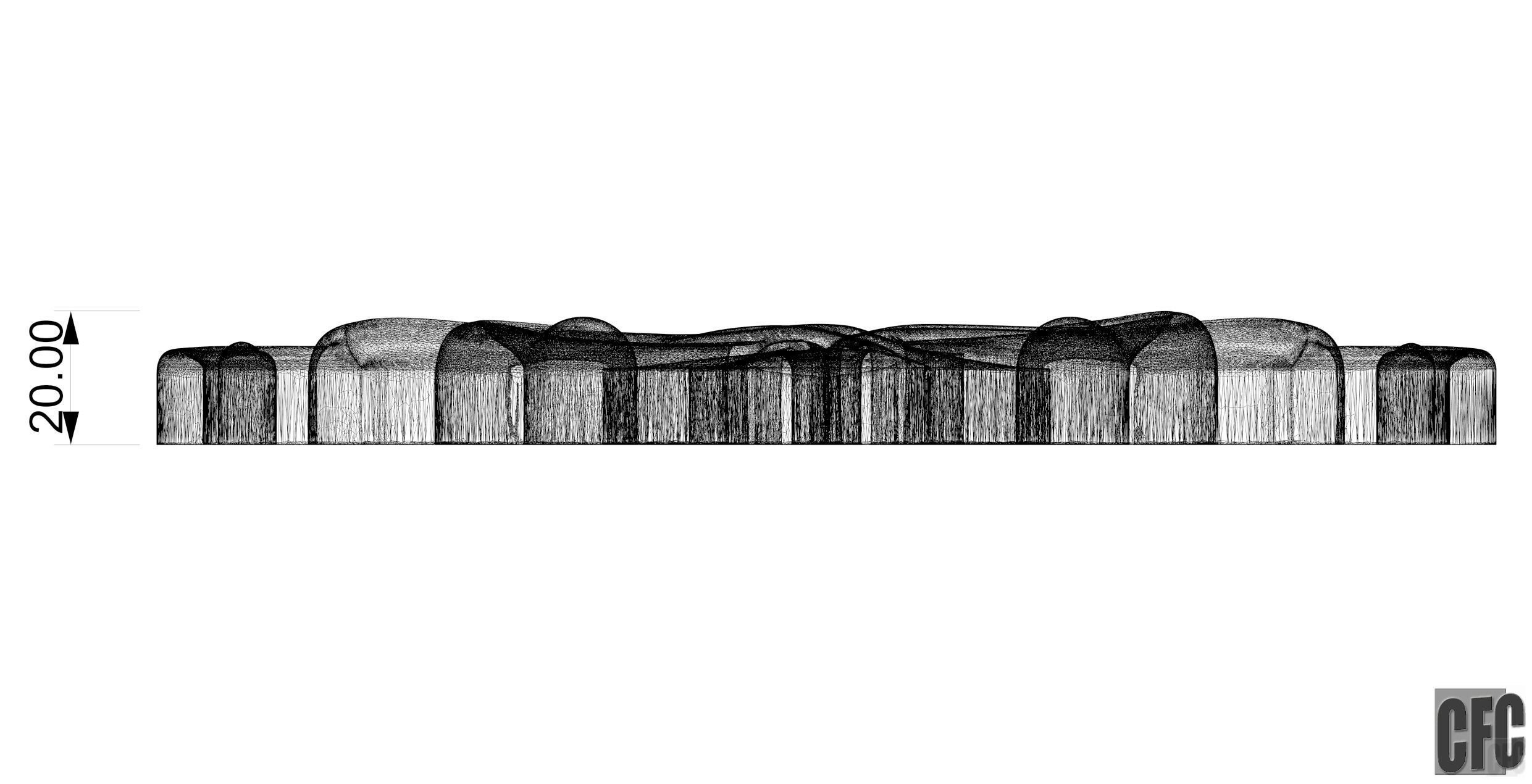 WoodCarving detail - 3d model for CNC - WCCFC0T 3D print model_12