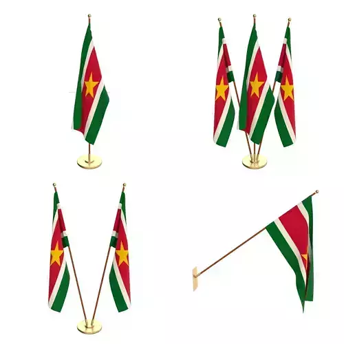 Suriname Flag Pack