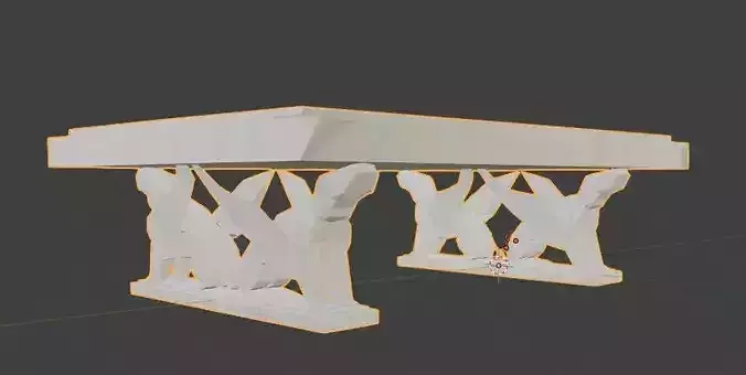 Ancient  Specimen Marble Table