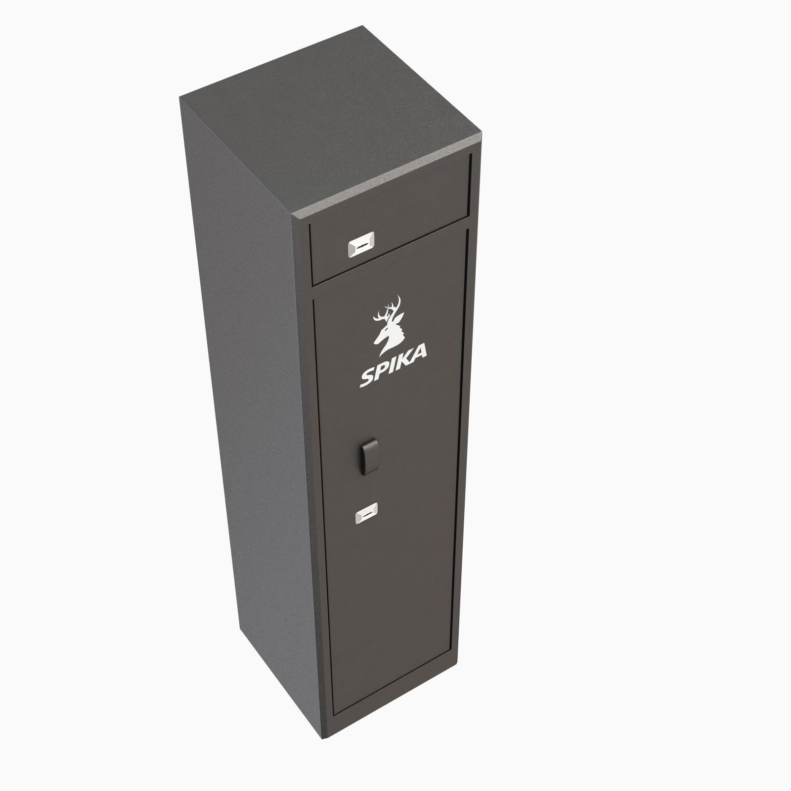 S2 8 Gun Safe 3 PIN closed 3D model_2
