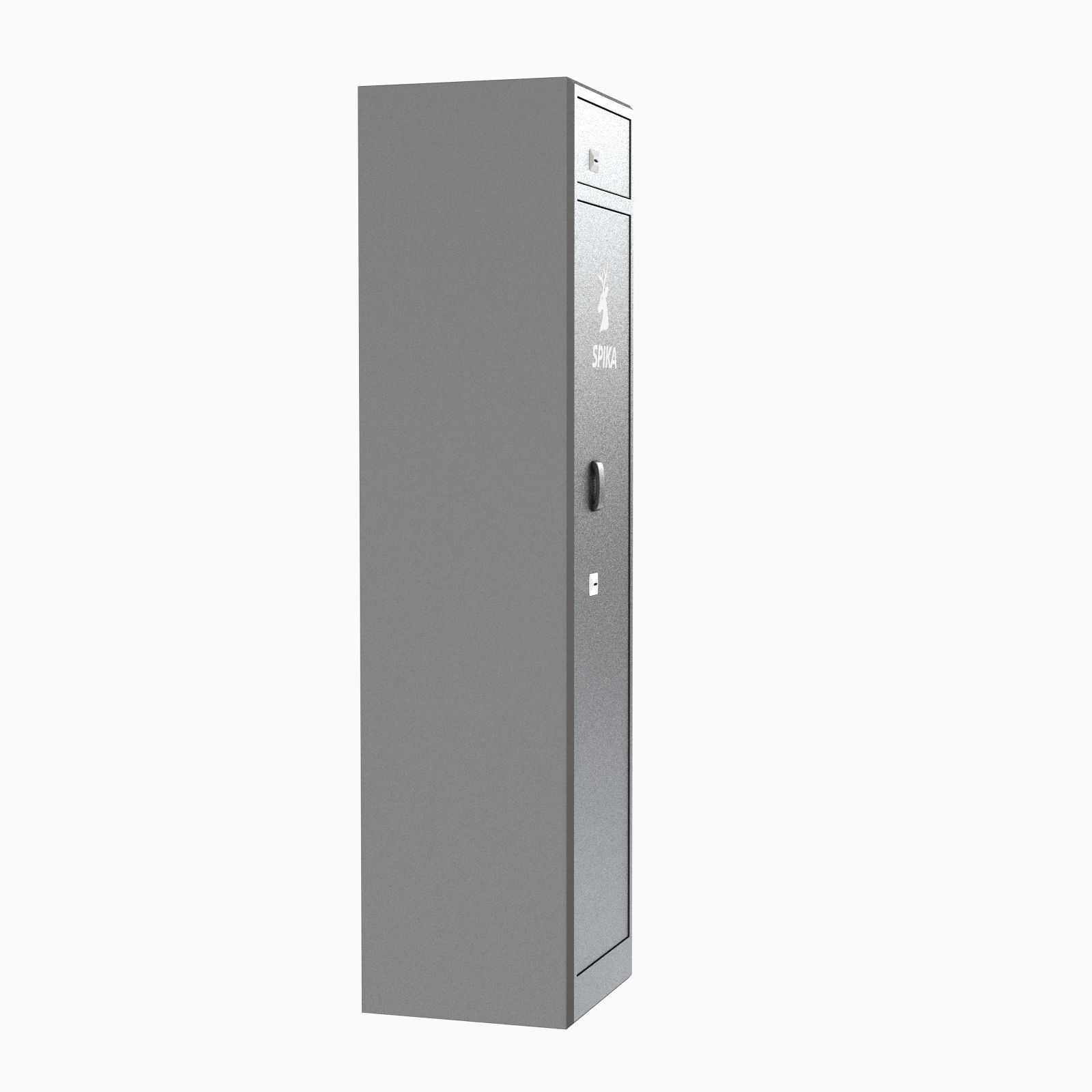 S2 8 Gun Safe 3 PIN closed 3D model_3