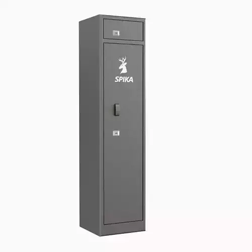 S2 8 Gun Safe 3 PIN closed 3D model