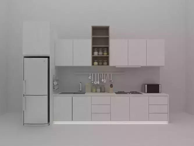 kitchen cabinet Free 3D model