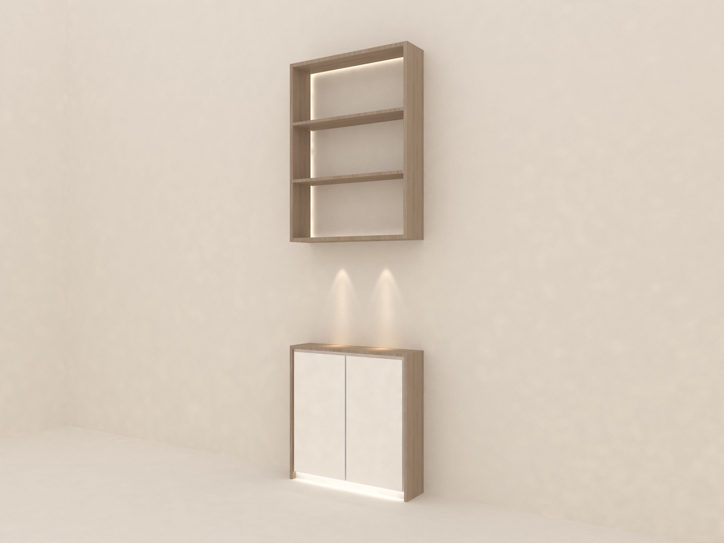 display cabinet Free 3D model_5