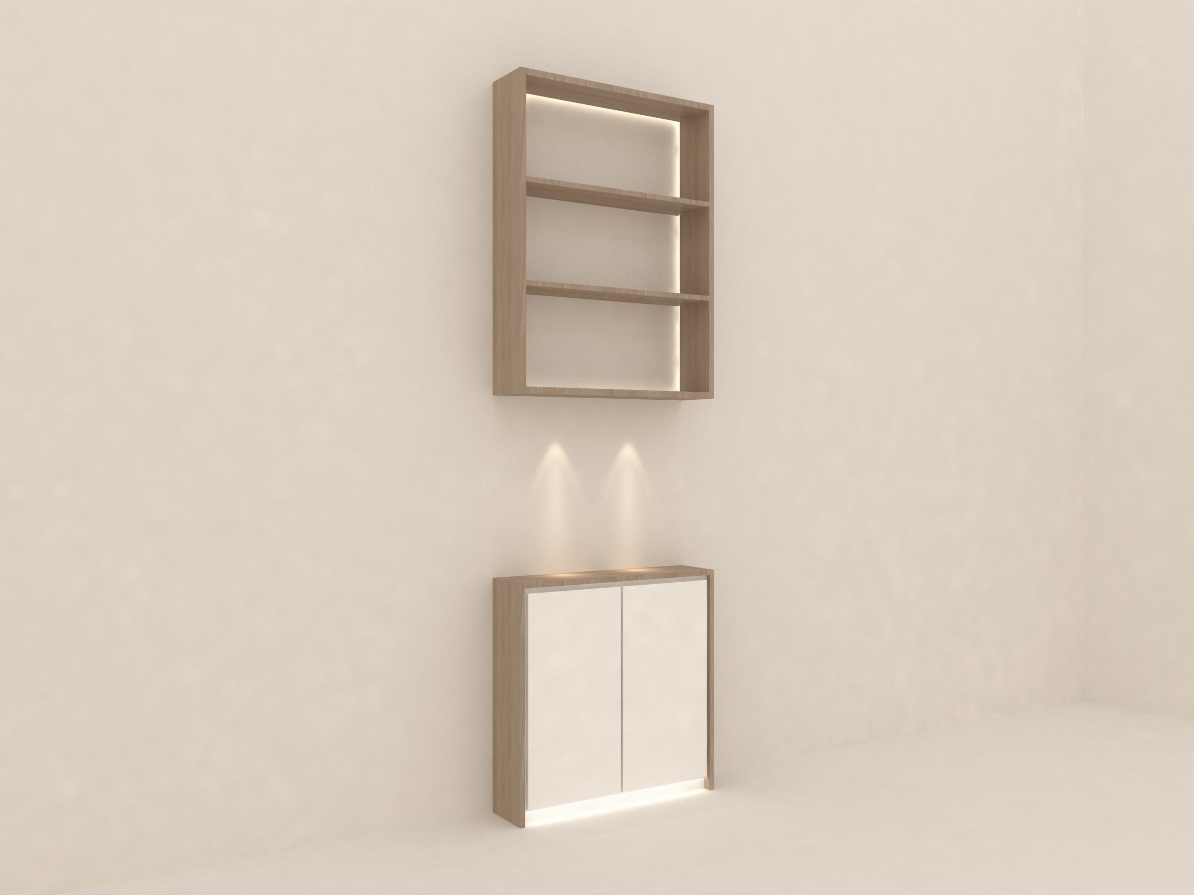 display cabinet Free 3D model_4