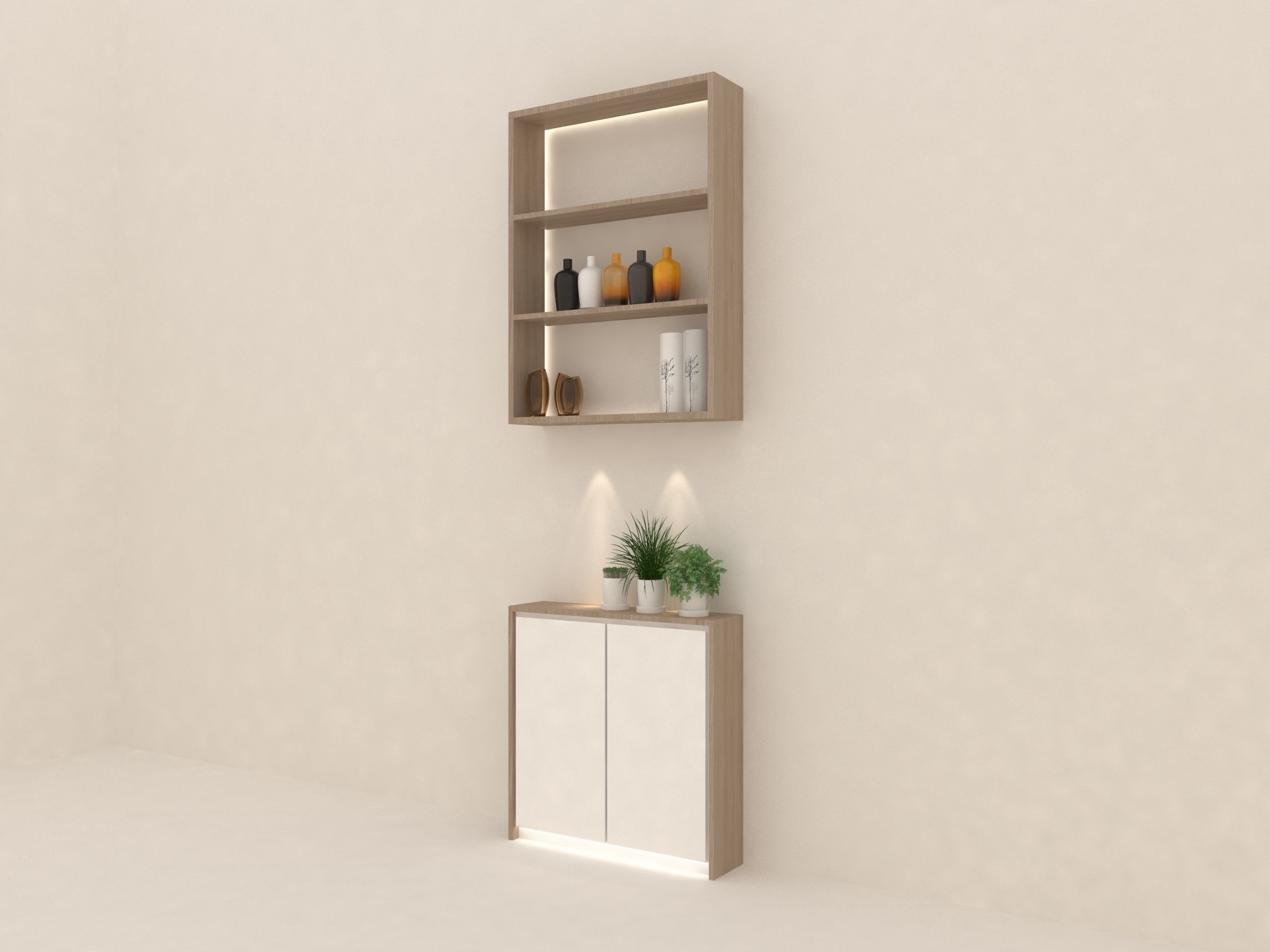 display cabinet Free 3D model_2