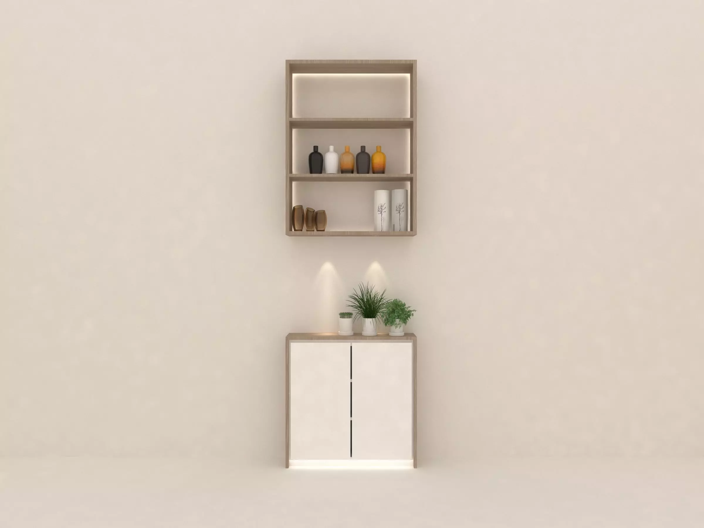 display cabinet Free 3D model_0