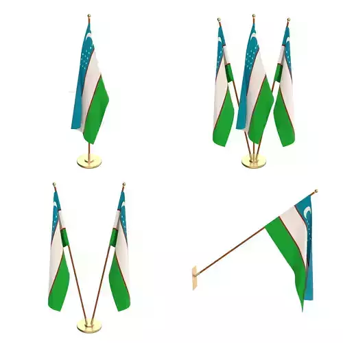 Uzbekistan Flag Pack