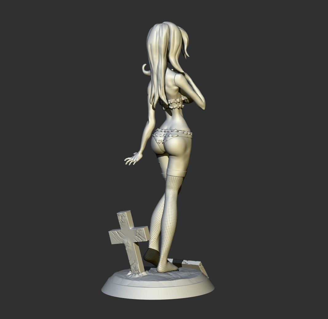 Zombie Tramp - 3d print model 3D print model_4