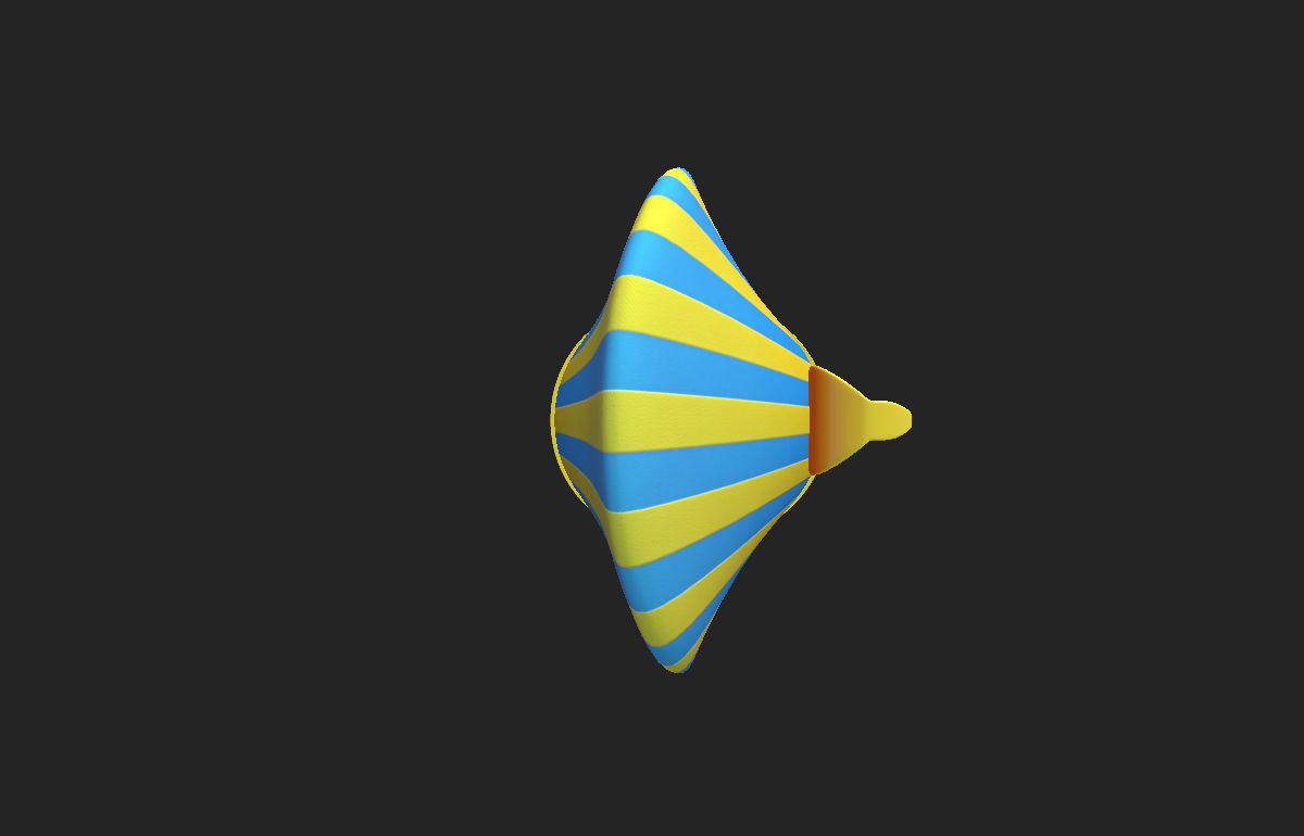 Pharaoh Hat  3D model_13