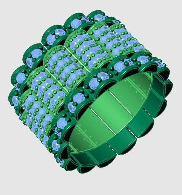 collection men rings 3D print model_38