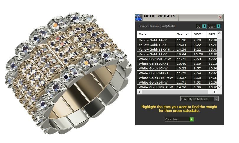 collection men rings 3D print model_41