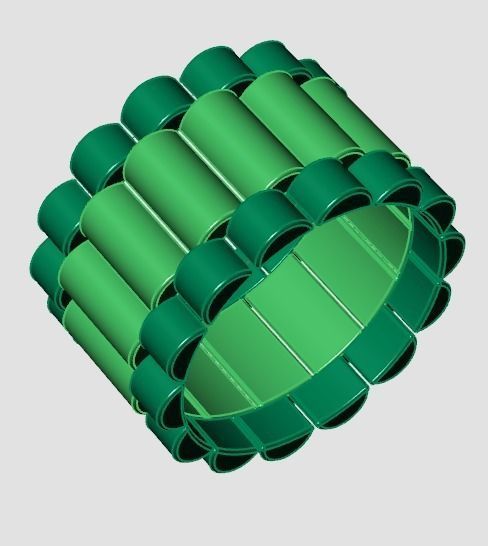 collection men rings 3D print model_72