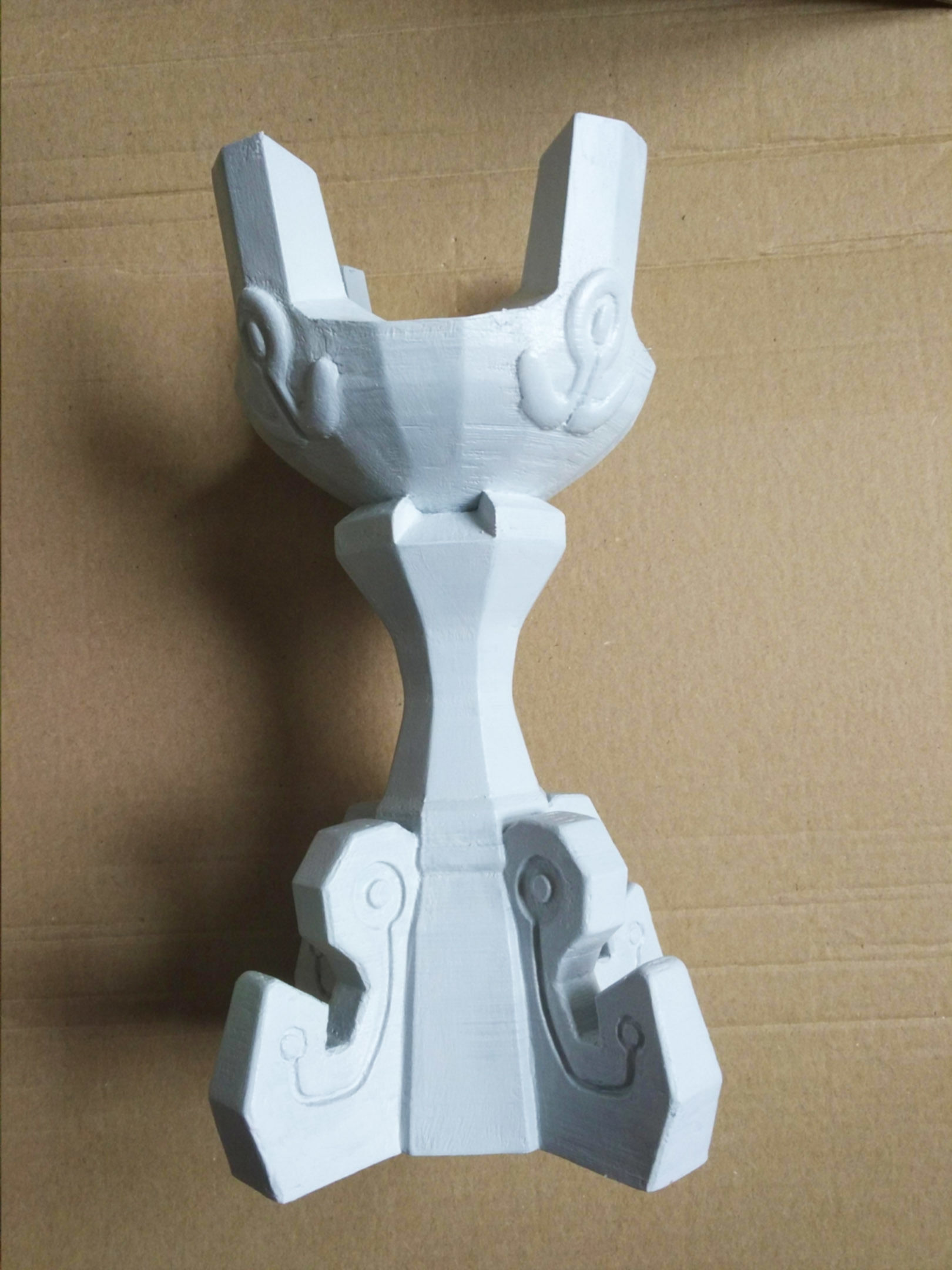 Blue flame pedestal from Zelda Breath of the wild 3D model 3D printable