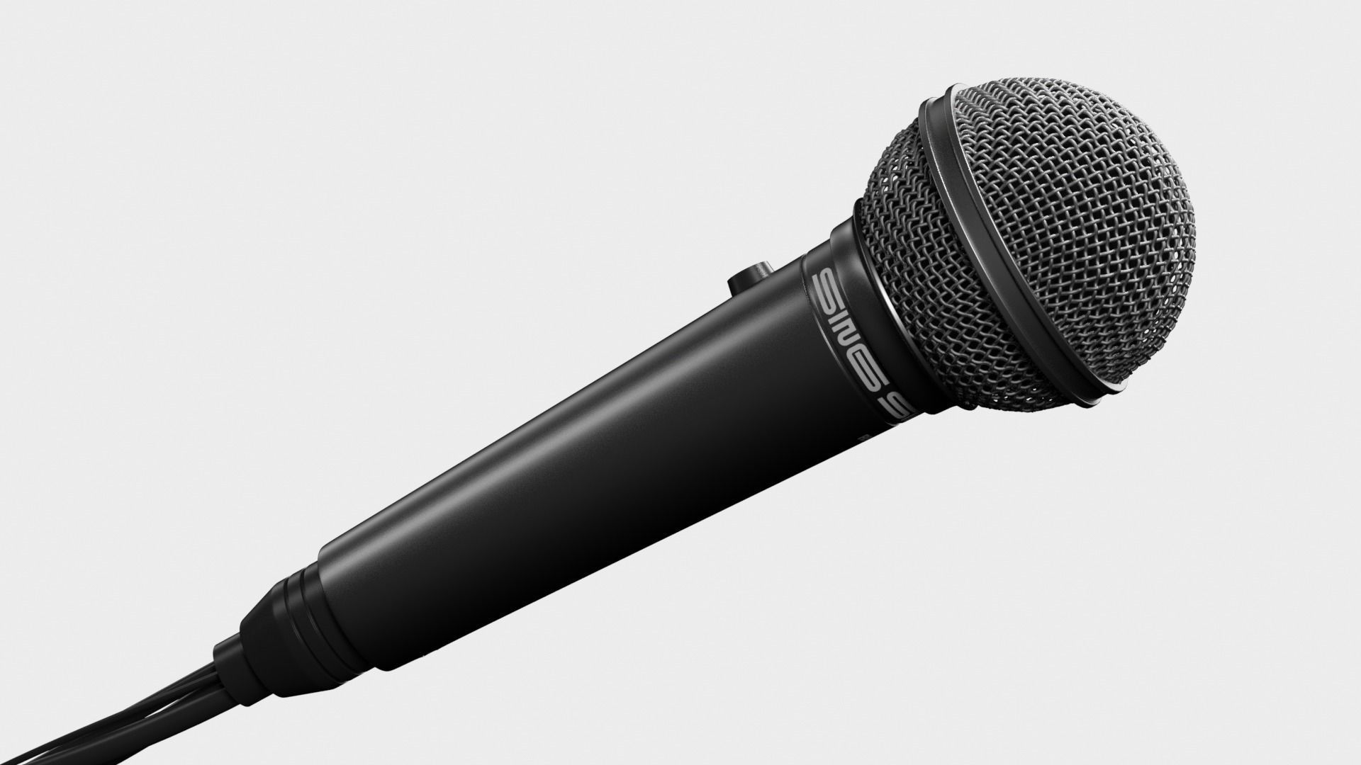 Vocal Microphone 3D model_9