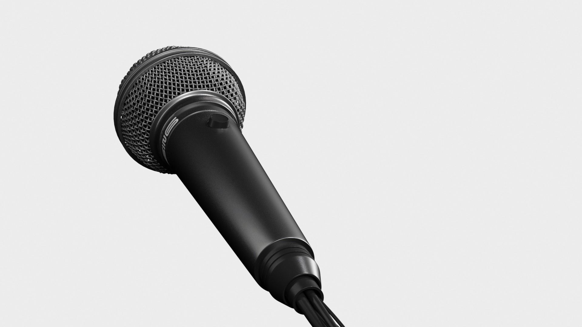 Vocal Microphone 3D model_8
