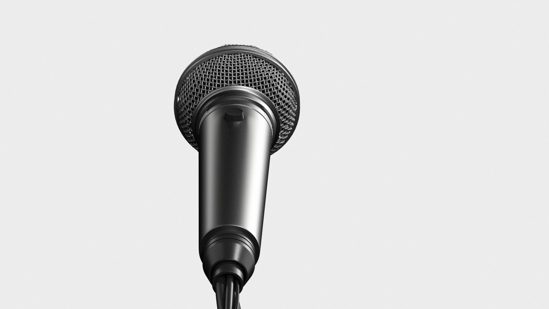 Vocal Microphone 3D model_7