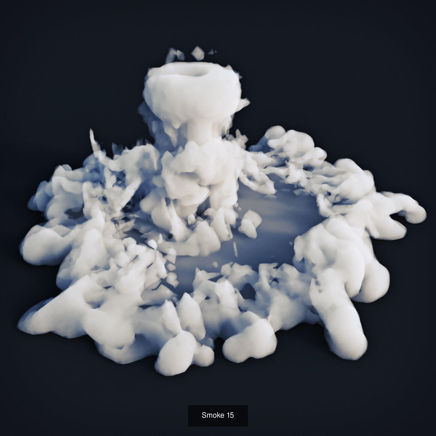 Smoke Pack 25 Models 3D Model Collection_20