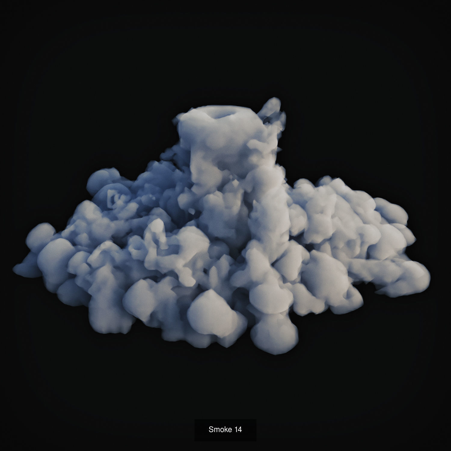 Smoke Pack 25 Models 3D Model Collection_19