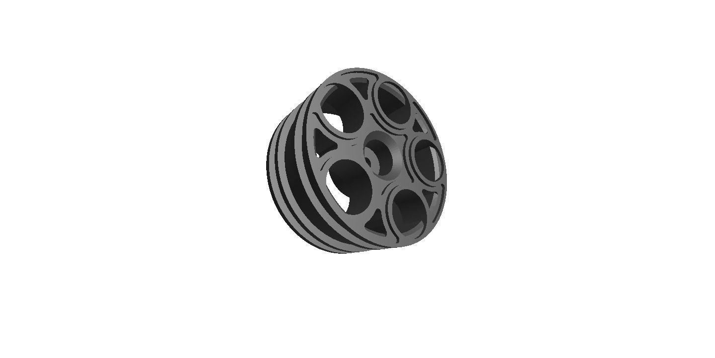 RC Car Drift Wheel AlfistiUno   width 24mm   offset 0mm 3D print model_0