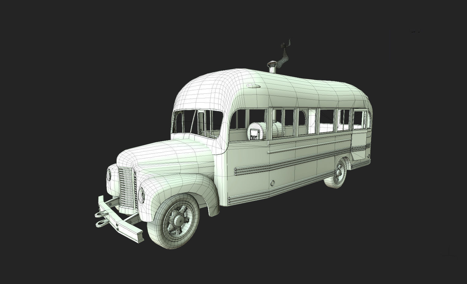 The Magic Bus 3D model_2