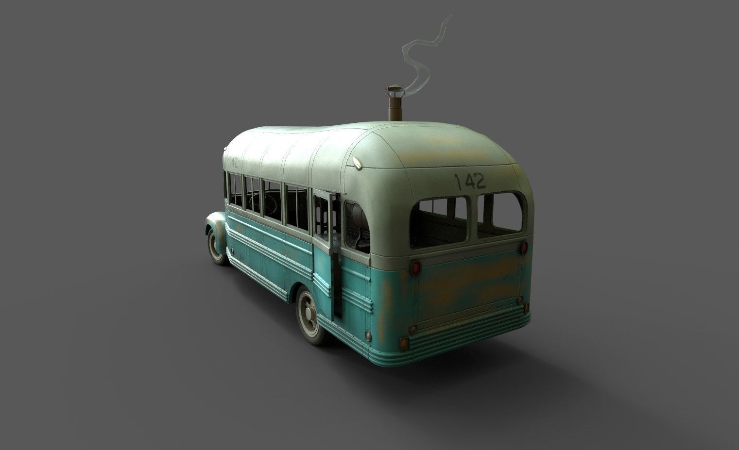 The Magic Bus 3D model_1