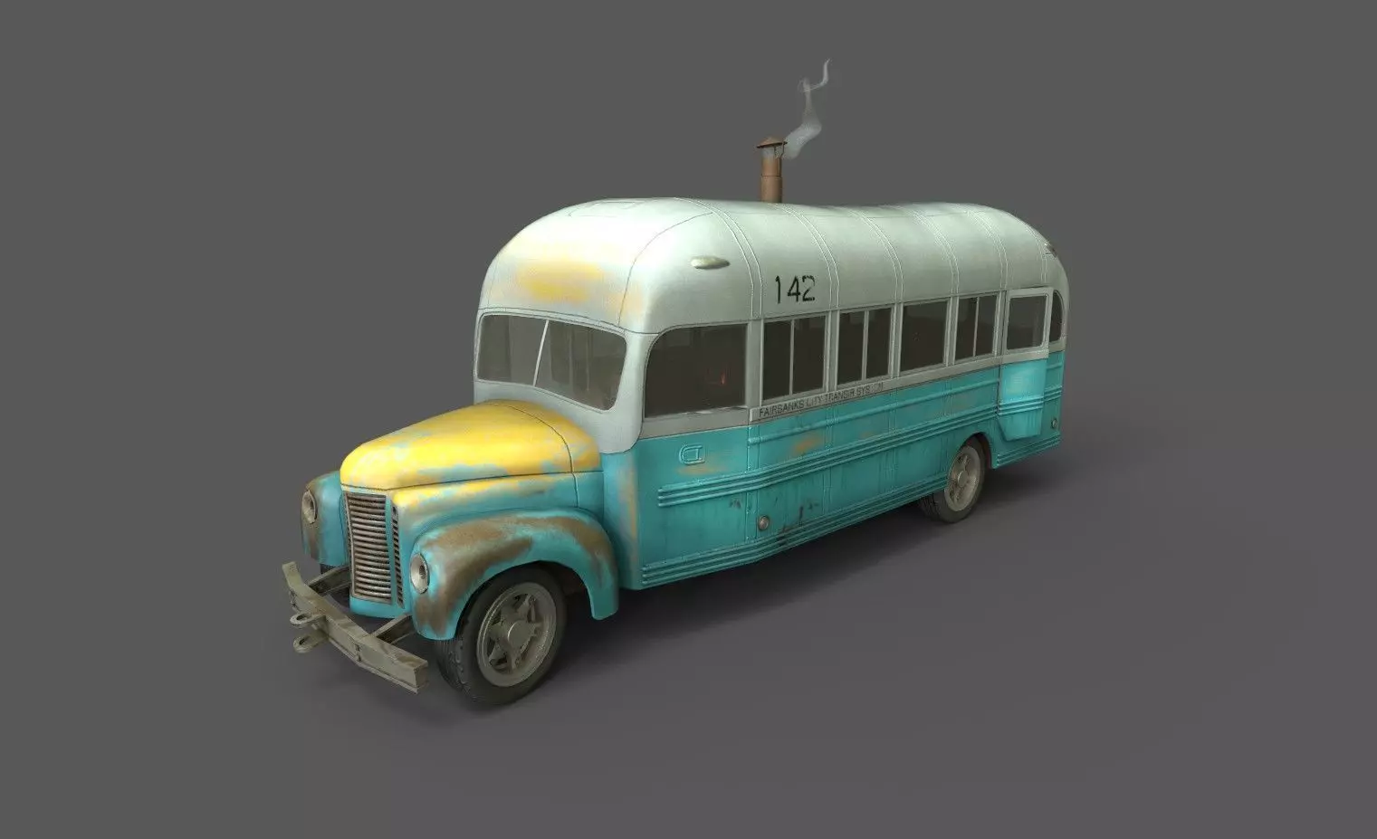 The Magic Bus 3D model_0