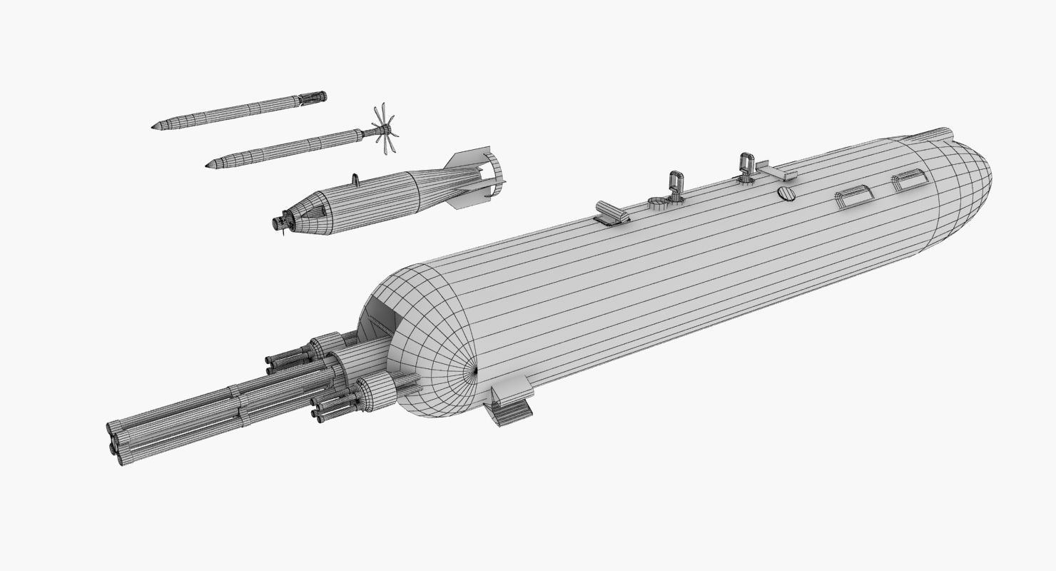 Mi-8MT Russian Air Force Animated Low-poly 3D model_81
