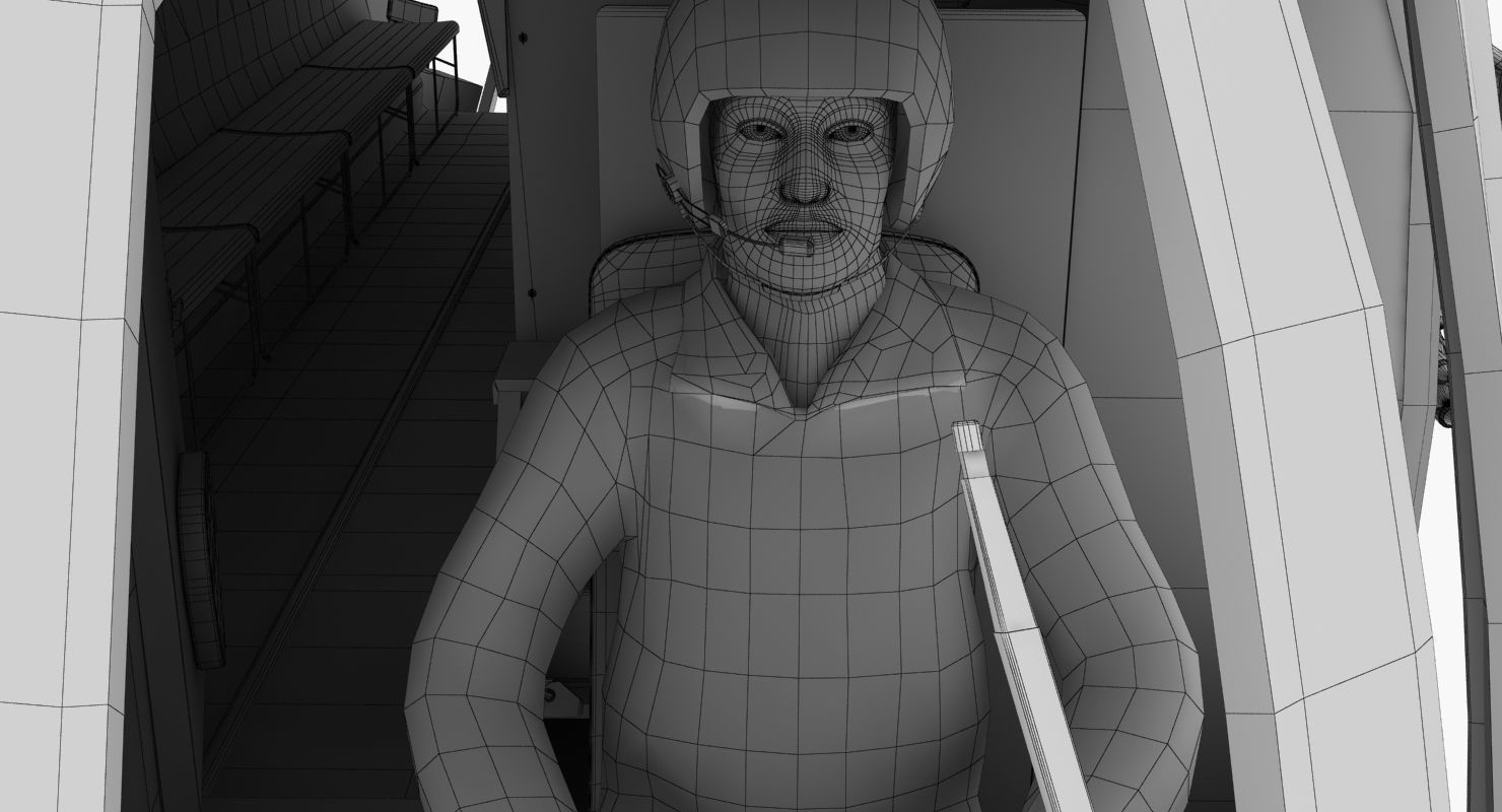 Mi-8MT Russian Air Force Animated Low-poly 3D model_73