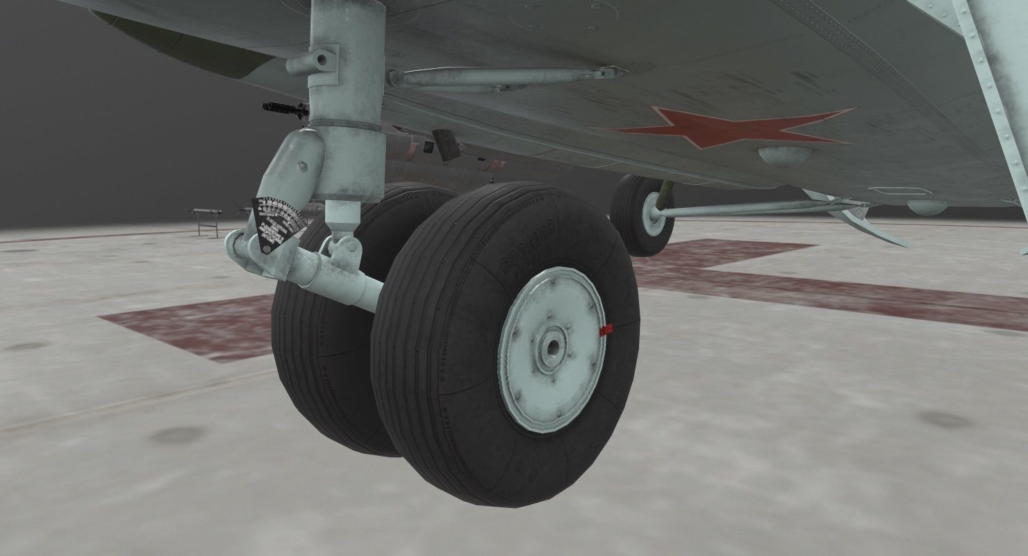 Mi-8MT Russian Air Force Animated Low-poly 3D model_27