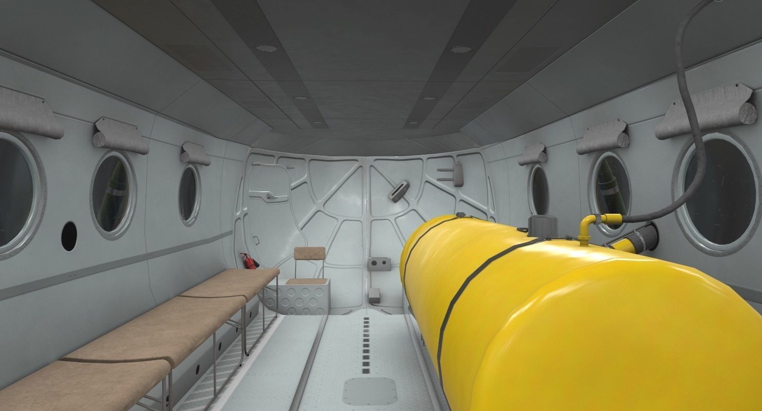 Mi-8MT Russian Air Force Animated Low-poly 3D model_46