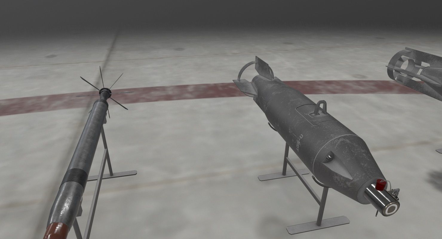 Mi-8MT Russian Air Force Animated Low-poly 3D model_35