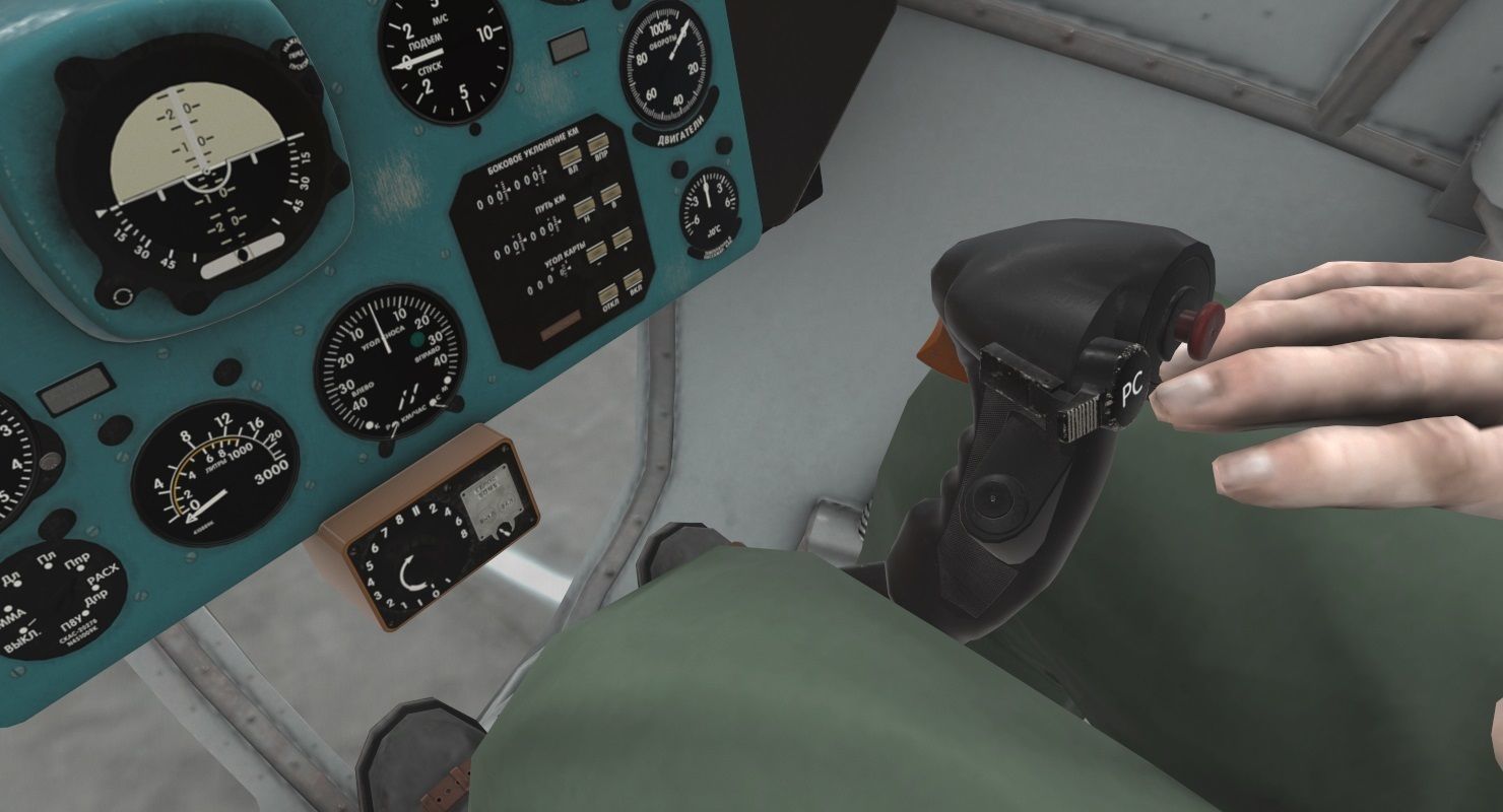 Mi-8MT Russian Air Force Animated Low-poly 3D model_40